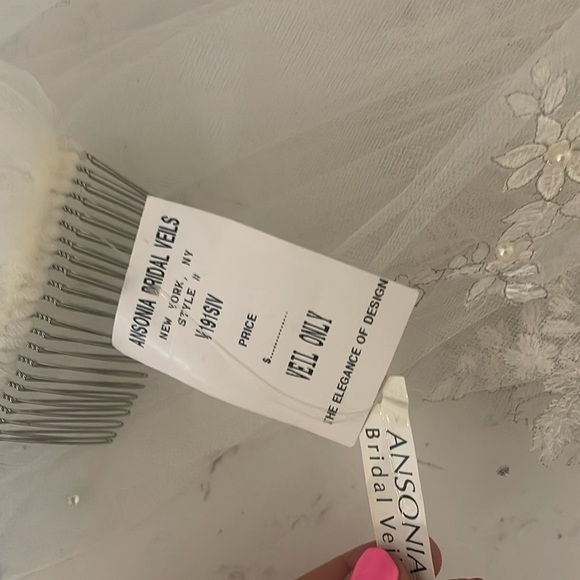 NWT Alfred Angelo 2506 Ivory Wedding Dress With Veil - Picture 14 of 16